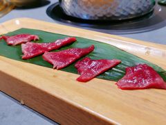 烤牛舌-牛道烤肉海鲜自助