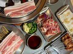 -围炉肉舍•炭烤活鳗•丹东海鲜烤肉(步行街店)