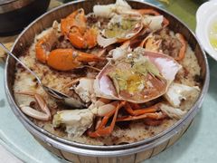 水蟹蒸糯米饭-三辣馆