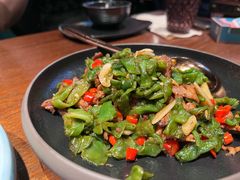 莴笋皮炒肉-2046湘味厨房(南区盈峰店)