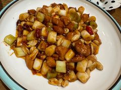 -东来菜馆•手抓海鲜家常菜•海鲜锅贴(鸽子窝店)