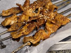 烤羊肚/5串（烧烤类）-马一洒开锅羊肉清真餐厅(京汉店)