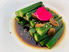 凉拌秋葵-二十八里太湖船菜(吉祥路店)