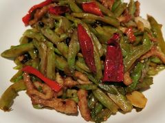 豆豉苦瓜炒肉丝-106餐厅(山水文园店)