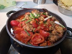 -贵州辣子鸡番茄鸡