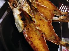蛋黄焗虾-铁板诱惑法式铁板烧(大卫城店)