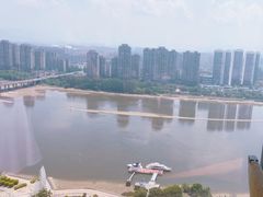 -三迪希尔顿酒店欢厨自助餐厅·高空闽江全景