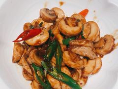小炒口蘑-眉州东坡(望京店)