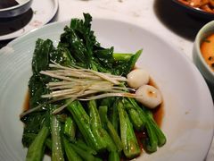 油淋脆菜心-绿茶餐厅(深圳龙华天虹购物中心店)