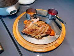 碳烤猪颈肉-小大董·烤鸭(观景餐厅·南京西路店)