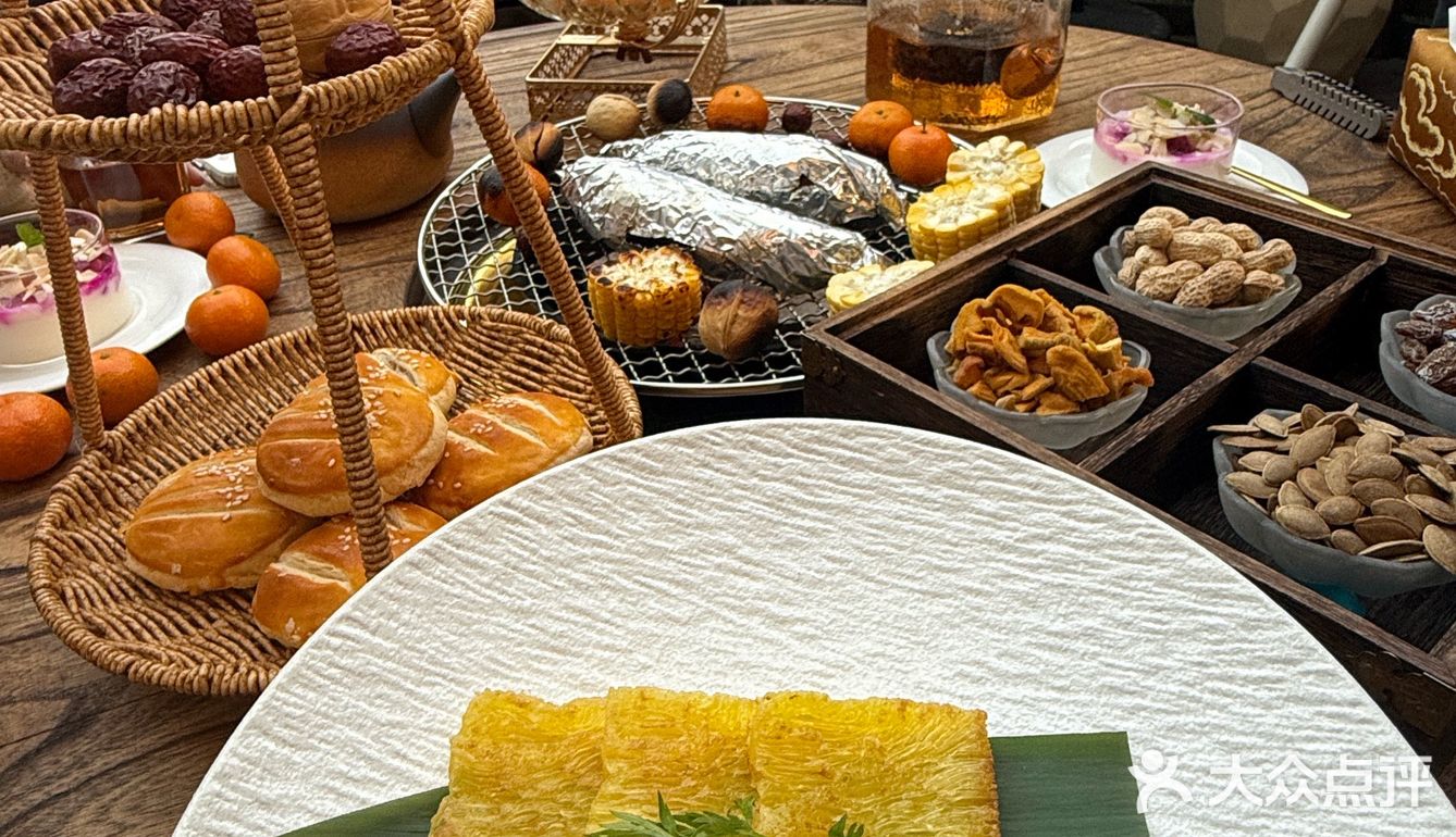 闹中取静！！赣州市中心绝美中式花园餐厅