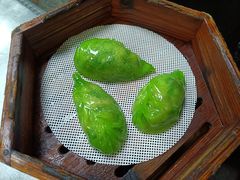 翡翠菌菇韭菜饺-避风塘·老港味餐厅(虹口龙之梦店)