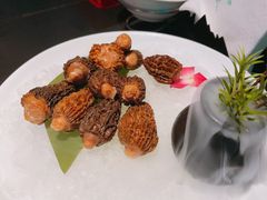 羊肚菌黑猪肉滑-大隐·成都火锅Bistro(合生麒麟新天地店)