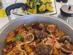 -沙力海美食城 西北特色菜 烤肉店(北门坡店)