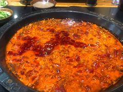 麻大侠秘制红锅底-麻大侠老火锅(巴国城店)