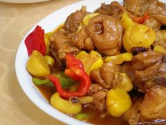 板栗烧鸡-天乐农家鱼头王(天目湖店)