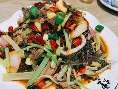 爆炒毛肚-焦亮烧烤海鲜(三原店)