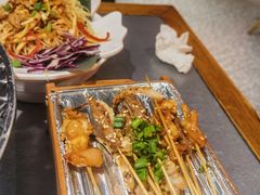 海陆空烧烤拼盘-探鱼·鲜青椒爽麻烤鱼(苏宁广场店)