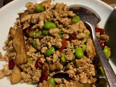 臭豆腐炒毛豆-老头儿油爆虾(星光一期店)