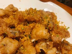 椒盐牛蛙-金穗园·砂锅粥.醉鸡煲火锅(长寿路店)
