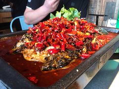 -探鱼·鲜青椒爽麻烤鱼(天河优托邦店)