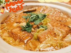 砂锅焗大连刀鱼白菜-老江南春·中国龙菜(衡山路店)