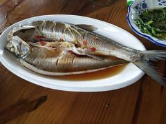 清蒸白鱼-喜洋洋蟹庄(阳澄湖店)