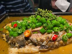 泡椒味青江鱼-探鱼·鲜青椒爽麻烤鱼(苏宁广场店)