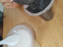 -老福平张记杏仁茶芝麻茶