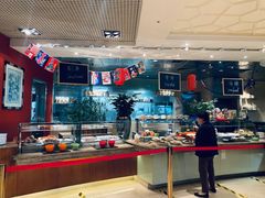 自助取餐区-咖啡苑自助餐厅·中国大饭店