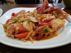 -班赞海鲜市场胖阿姨加工点