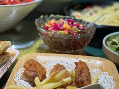 鸡翅薯条-叶派龙虾•招牌香辣蟹·海鲜(中海国际店)