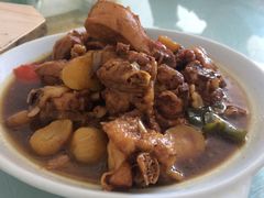 板栗烧鸡-天乐农家鱼头王(天目湖店)