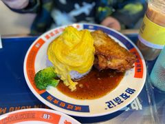 滑蛋生炸鸡肶饭-伯友茶记(中华广场店)