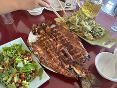 -北京龙庆四季香农家饭庄·灶台鱼·碳烤虹鳟鱼(龙庆峡店)