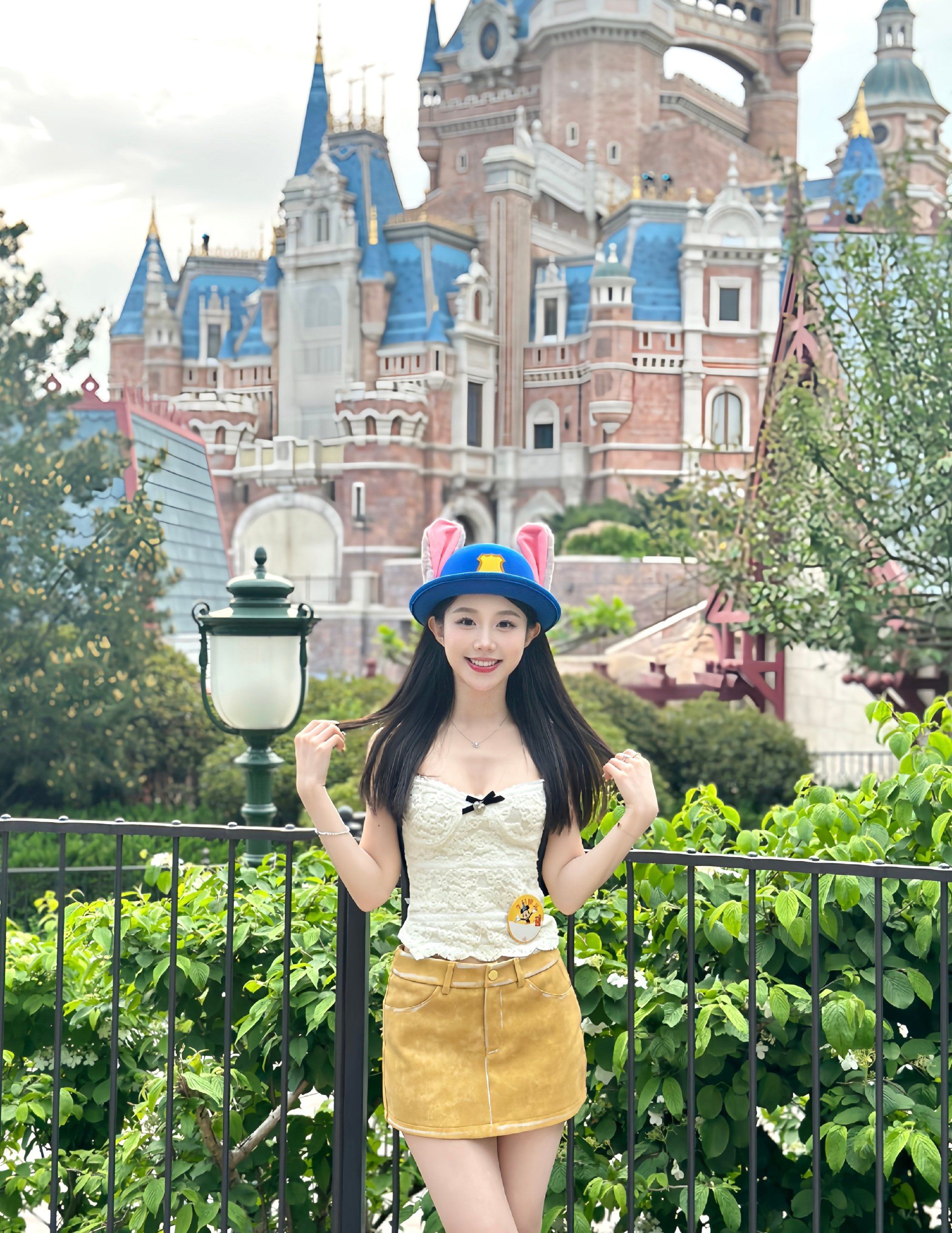 小姐姐玩转迪士尼疯狂动物城,片片真好看