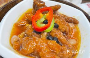 Braised Chicken Feet with Fermented Black Beans