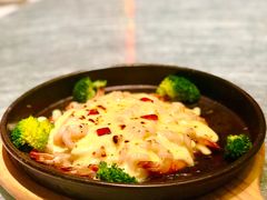 堂烹蒜蓉芝士虾-雀蓝川菜(奥体广场店)