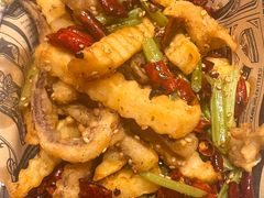 干煸鱿鱼-鼎原力量东北吊炉烧烤(临河街店)