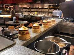 自助取餐区-南京大牌档(香港广场店)