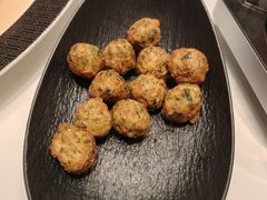 干炸荠菜小肉丸子-肆季荟·SEASONS(江苏电视塔店)