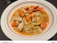 大虾炒菜芯-东莱海上(长宁来福士店)