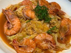 大虾烧白菜-1937青岛老味道·海肠捞饭·青岛菜(大鲍岛栈桥店)