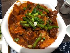 排骨烩菜-王村姑老土炕莜面村(桥东店)