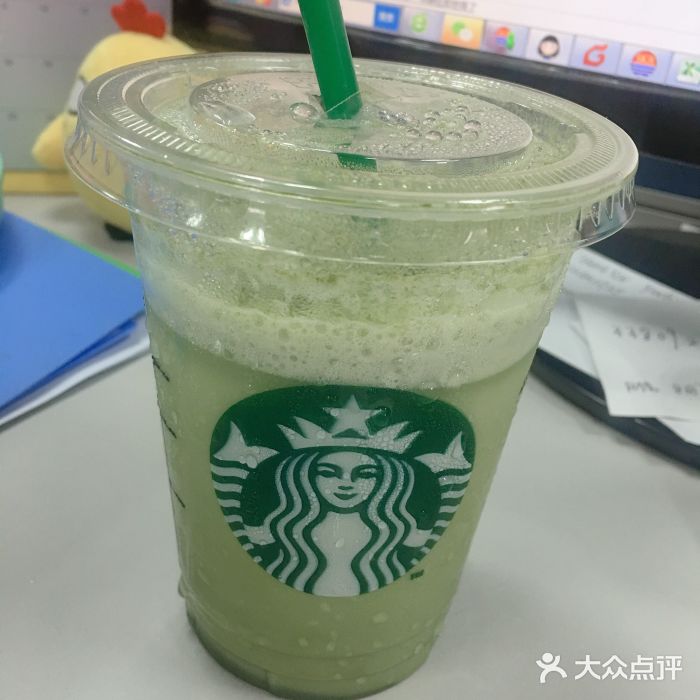 星巴克(青岛香港中路银座商厦)抹茶星冰乐gt图片