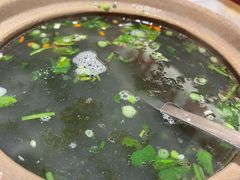 头水紫菜牡蛎汤-恭喜上堓砂锅焗·海鲜大排档(闵行龙湖店)