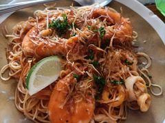 鲜虾浓汁天使面-The Rug Cafe(王府中环店)