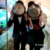 一个星期吃一次面条，这么大个盆可带劲。我吃的不少