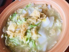腐竹小白菜-小乡小镇·传承桐庐土菜·老板亲自烧的菜