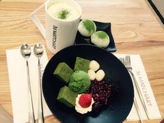 -36抹茶·千层与鲜果茶(欢乐海岸店)